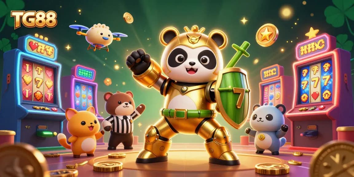 Experience TG88's thrilling casino adventure with dynamic characters and vibrant gaming elements.