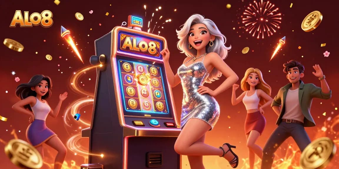 Experience thrilling wins at ALO8 with exciting slot machines and golden jackpots!