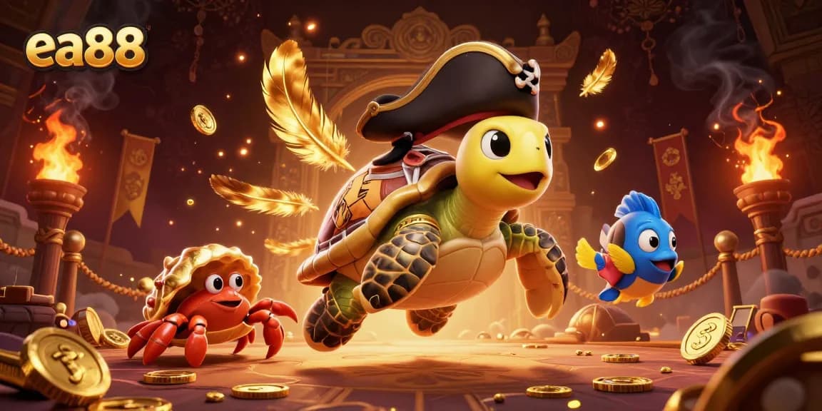 Experience the excitement of ea88 with vibrant characters and dynamic casino elements.