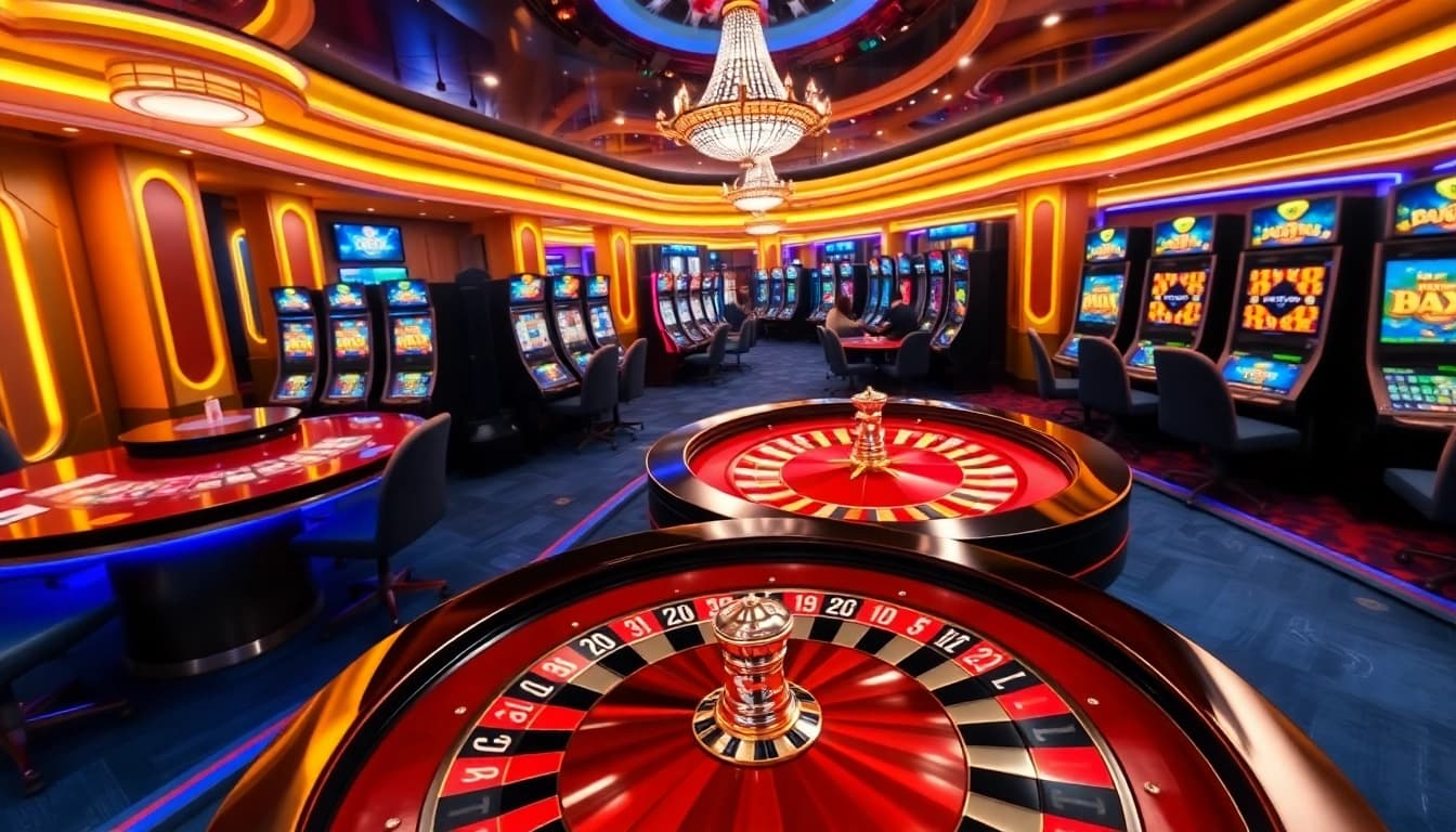 Experience the excitement of TG88 with vibrant roulette tables and thrilling slot machines.