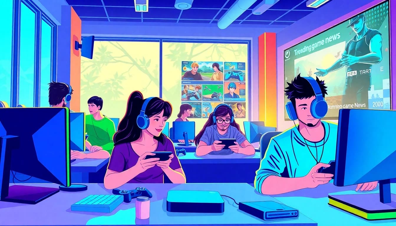 Neueste Gaming News im Gaming-Portal, wo diverse Gamer zusammen spielen und aktuelle Nachrichten lesen.