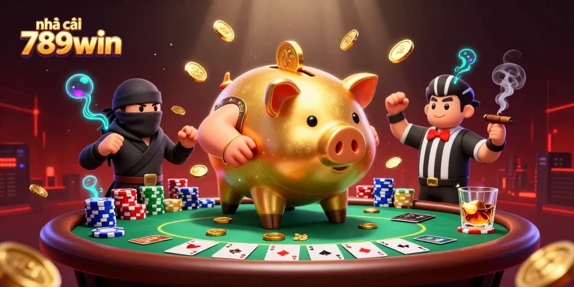 Experience exciting gaming at nhà cái 789win with vibrant casino elements and dynamic characters.