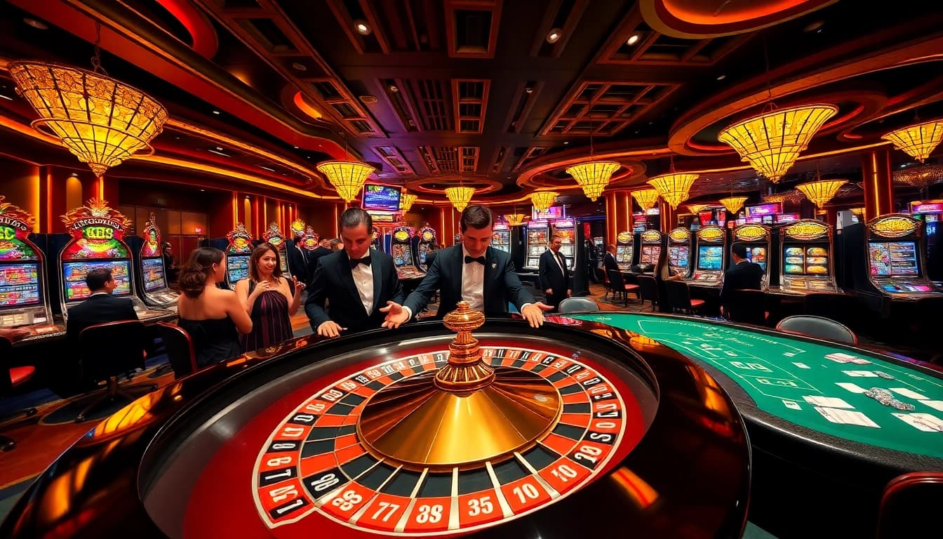 Các người chơi tham gia trò chơi với cược cao tại casino cao cấp của KO66, thể hiện sự phấn khích và lối chơi chiến lược.