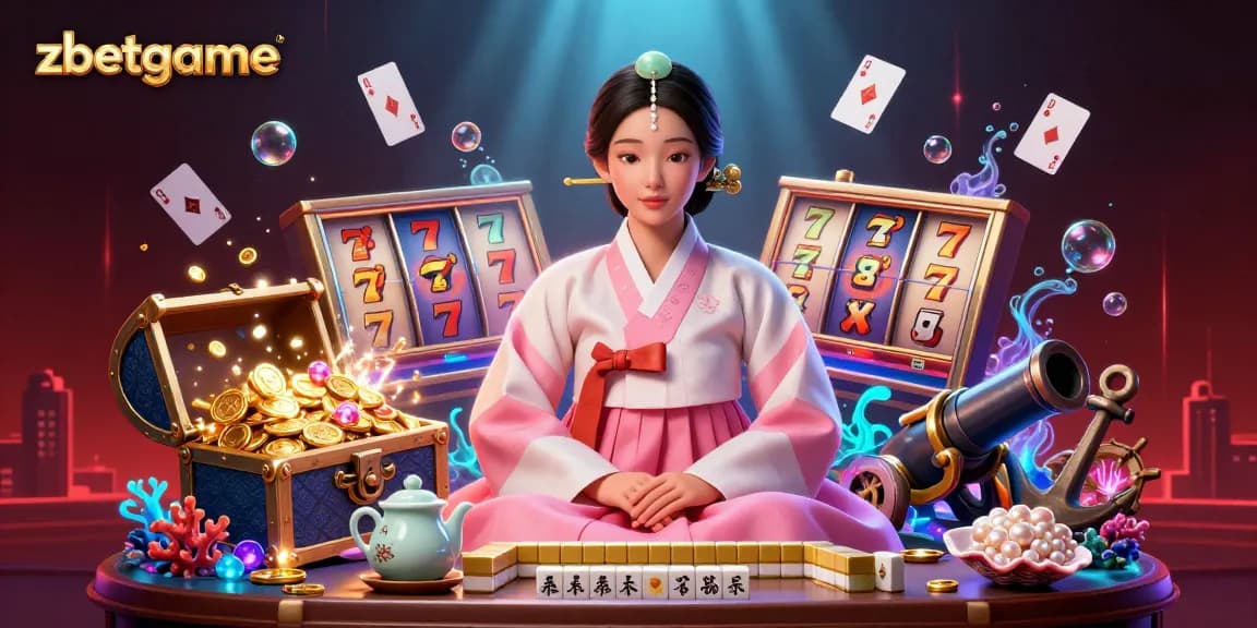 Play exciting slot games at zbetgame, featuring vibrant colors and dynamic casino elements.