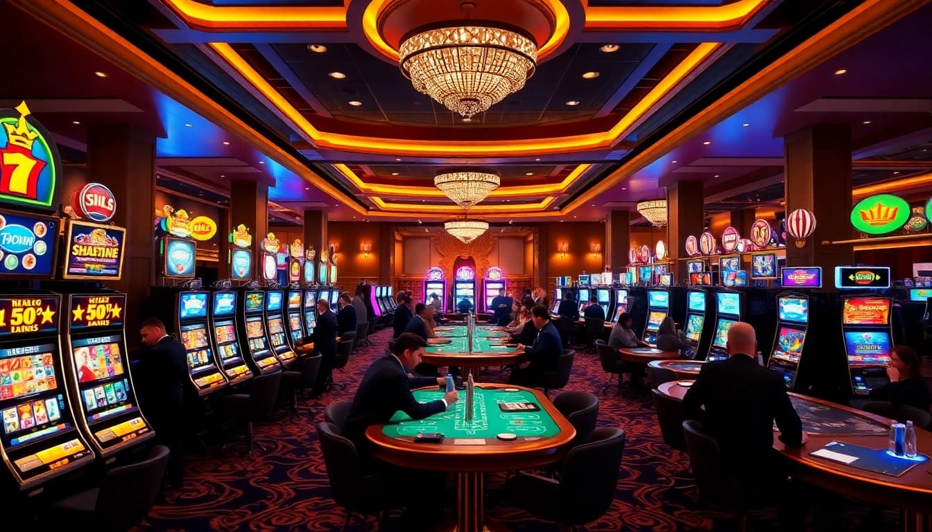Experience the thrill at this casino online schweiz with vibrant gaming options and elegant atmosphere.