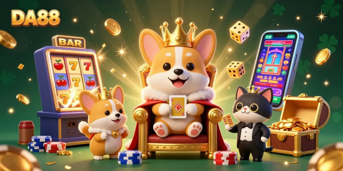 Spin the reels at DA88's vibrant online casino with thrilling jackpots and exciting gameplay.