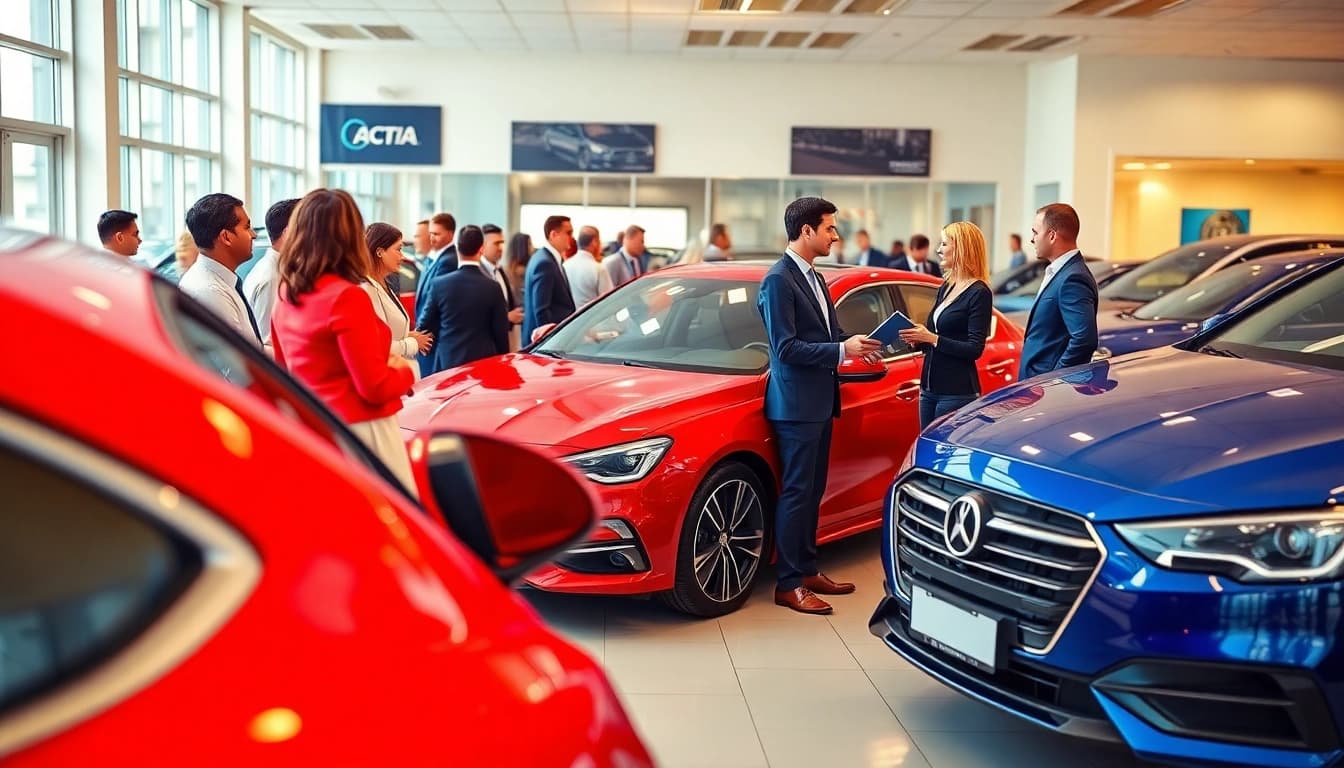 Auto kaufen in einem einladenden Showroom mit professionellen Beratern.