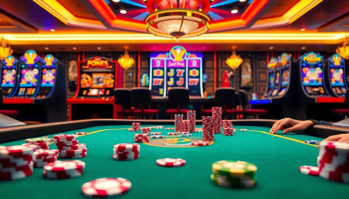 Experience the thrill of 789P casino gaming with vibrant tables and action-packed gameplay.