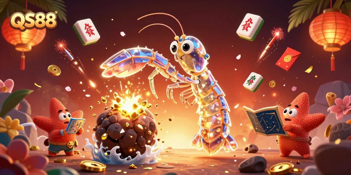 Experience thrilling gameplay at QS88 with vibrant characters and dazzling casino elements.