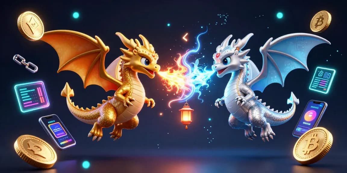 Engage with realz casino's thrilling dragon scene featuring crypto coins, lightning effects, and captivating 3D design.