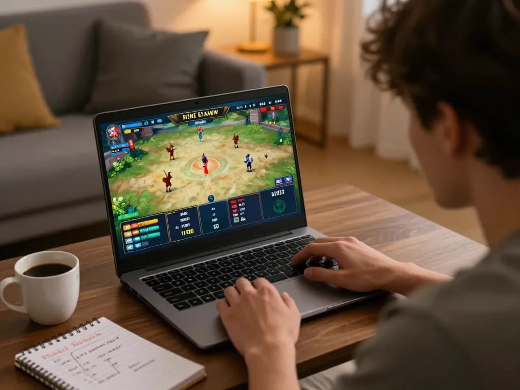 Watching dagatructiepp online cockfight live stream on a laptop with betting options displayed.