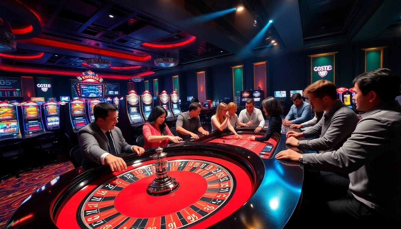 Erkunden Sie Golisimo Germany, wo aufregende Casino-Spiele und Roulette-Tische aufeinandertreffen.