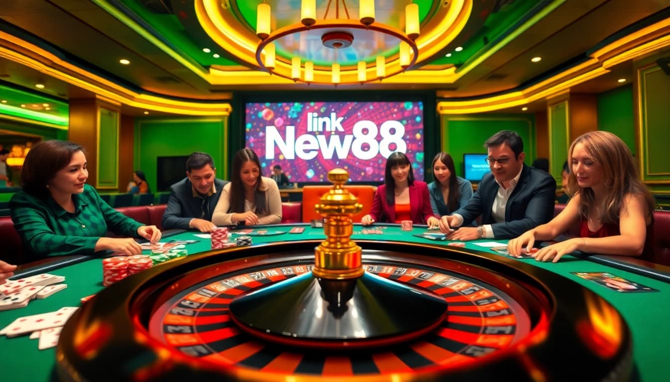 Experience the thrill of gambling at New88 with high-stakes tables and vibrant gaming atmosphere.