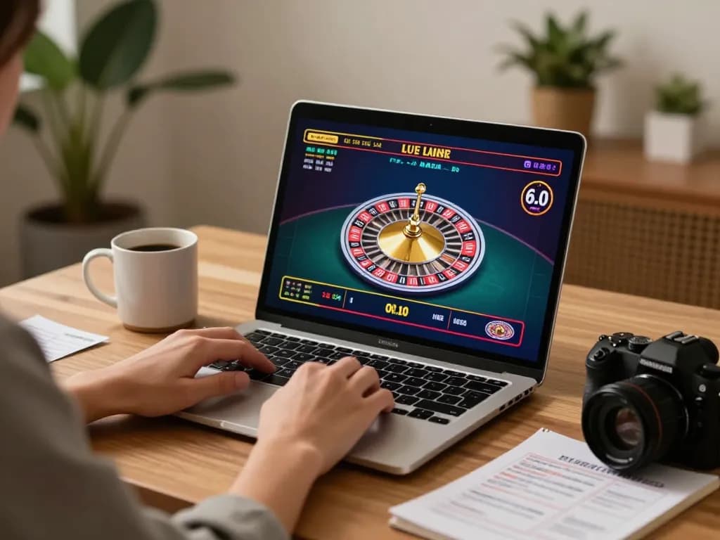 Engaging moment at 123win net with player enjoying a dynamic online roulette game.