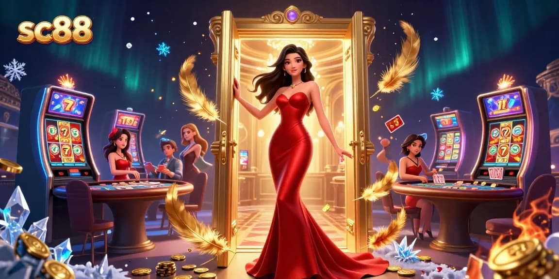 Experience top-tier gaming action with sc88's vibrant casino atmosphere and slot adventures.