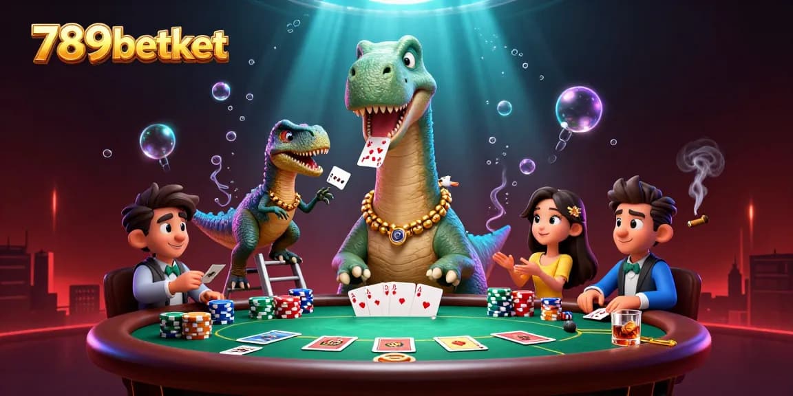 Experience thrilling action at 789betket with a giant brontosaurus and clever raptor dealer.