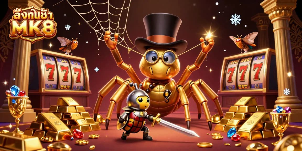 Engage with thrilling gaming experiences at ลิงก์เข้า MK8 featuring golden slot reels and treasures.
