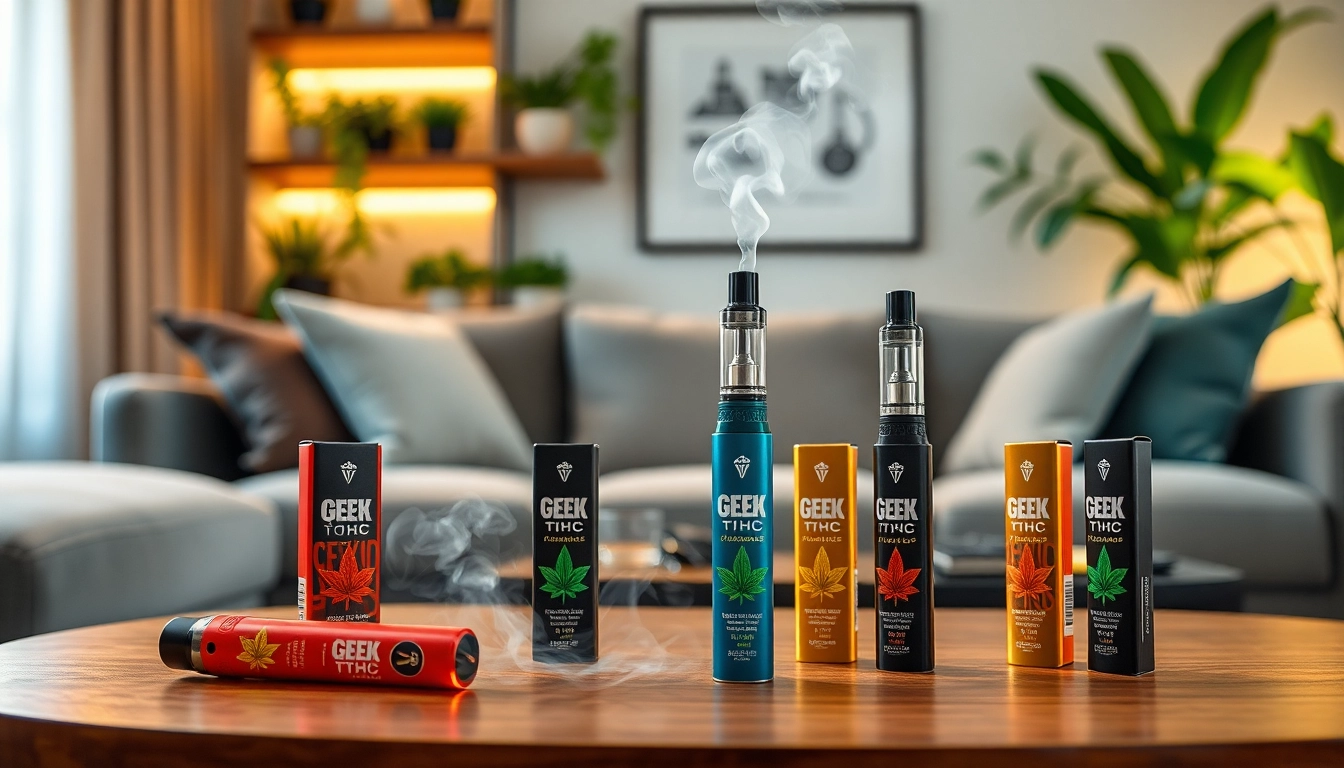 Indulge in GEEK THC: The Premium Choice for Disposable Vaping