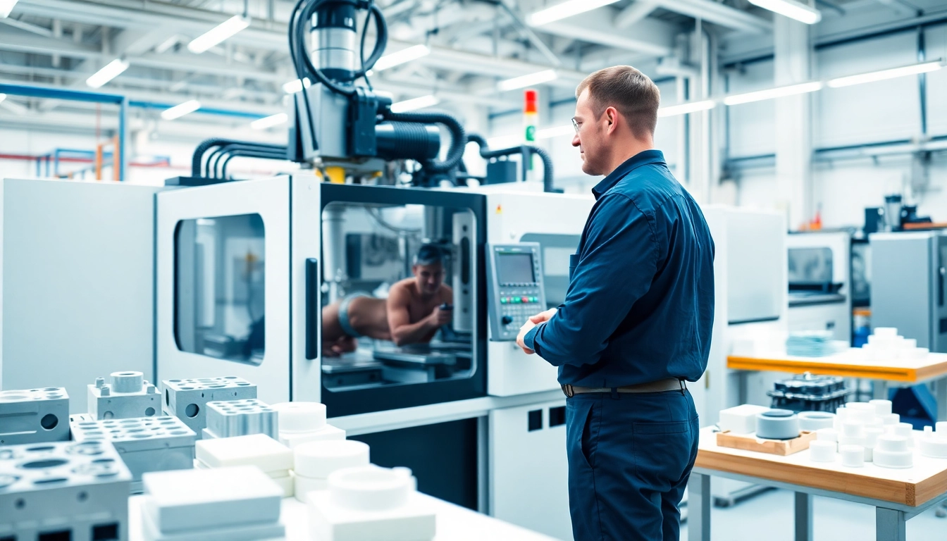 Spritzguss Nachrichten über die moderne Fertigungstechnik in einer professionellen Industrieumgebung.