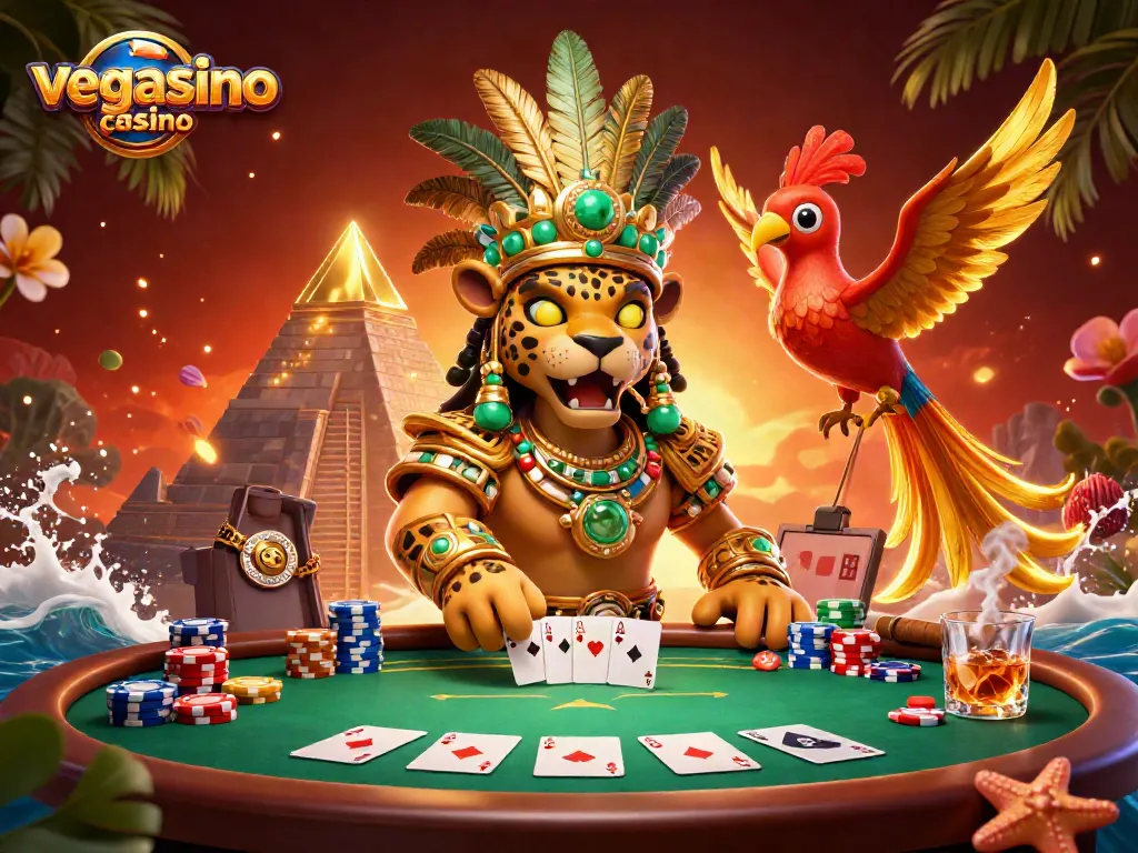 Engage with vegasino casino, exploring diverse gaming experiences framed by vibrant visuals and dynamic elements.
