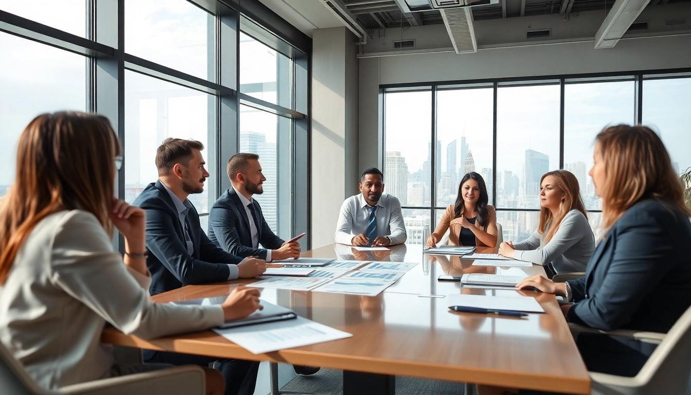Alternative zur Bank für private Finanzierungen in einem professionellen Meeting.