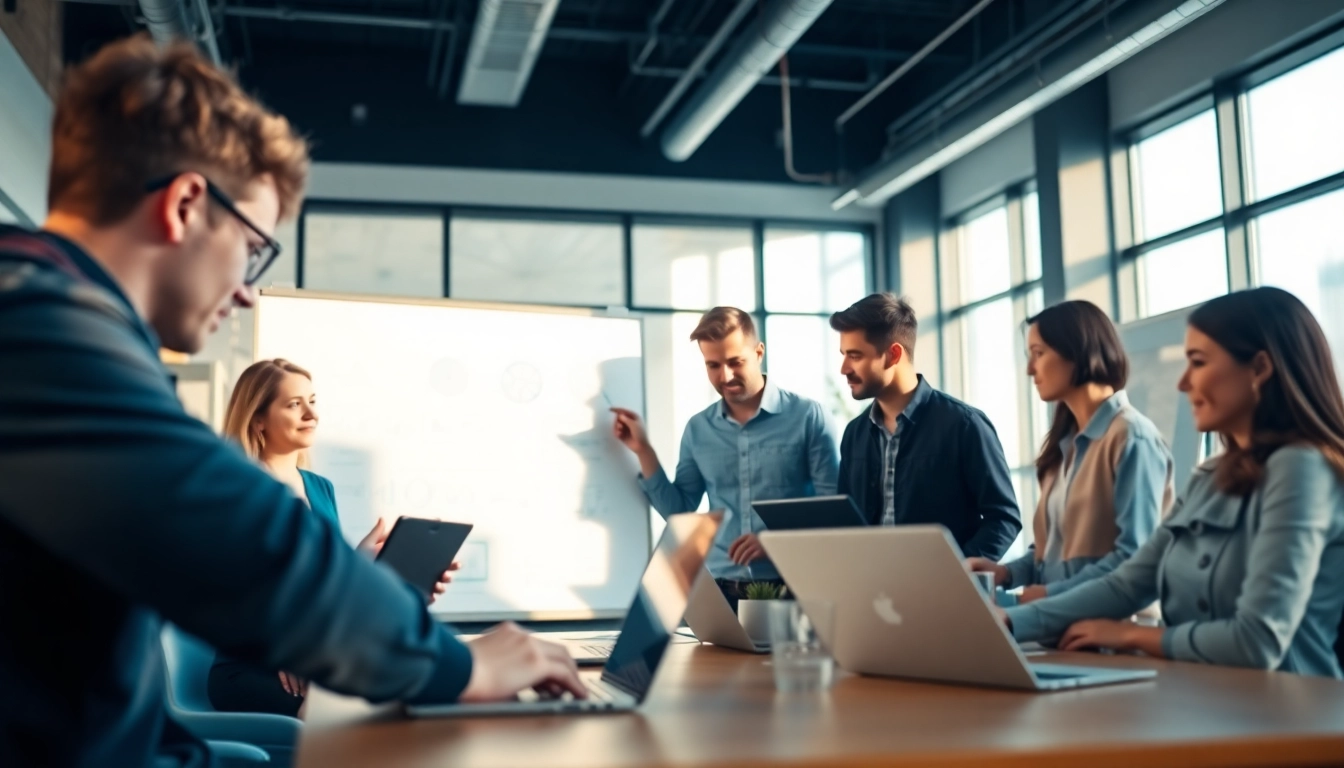 Effiziente Software Entwicklung im Team mit modernen Technologien und kreativen Ansätzen.