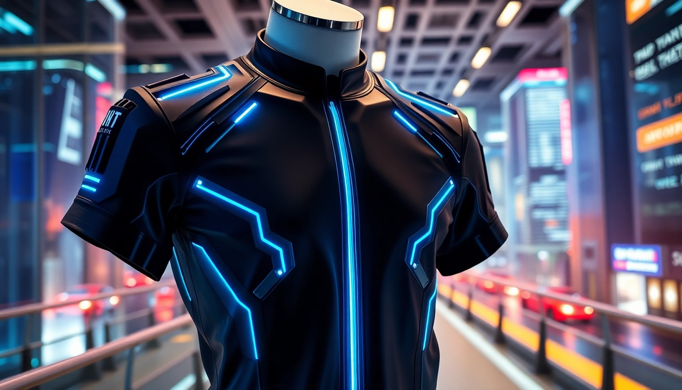 Stilvolle Cyberware Shirt Designs für Modebewusste Technikliebhaber