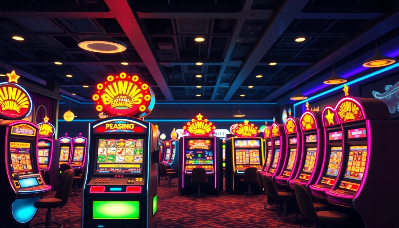 Casino Bonus Angebote mit lebendigen Spielautomaten und attraktiven Gewinnen.