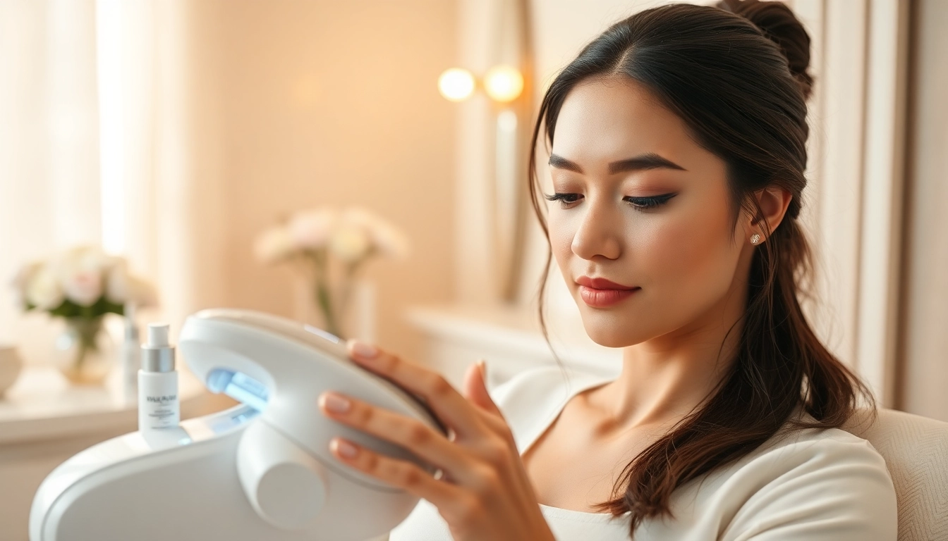 Kirkegaard Aesthetics professional provides advanced skincare treatments in a luxurious setting.
