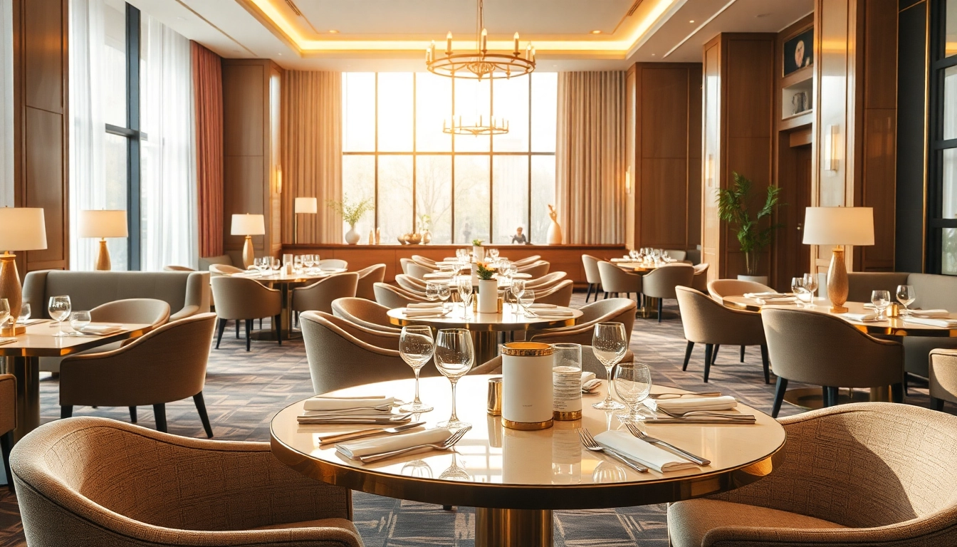 Vielfältige Hotelbedarf-Produkte in eleganter Atmosphäre der Hotelausstattung.