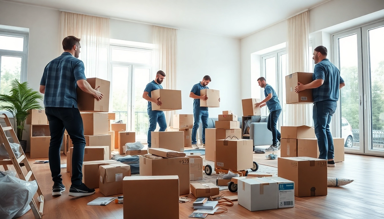 Efficient umzugsunternehmen ludwigshafen team expertly packing belongings for a smooth move.