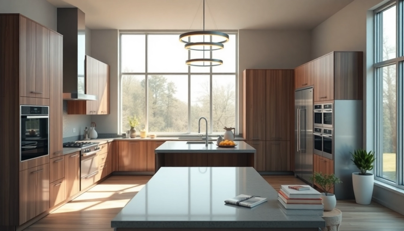 Küchenstudio in Frankfurt am Main mit modernem Design und eleganter Ausstattung.