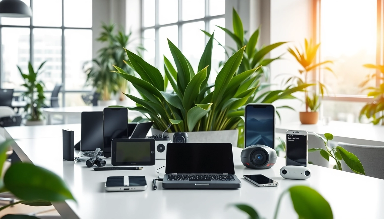 Technik Tipps zum Verwenden von Gadgets und Geräten in modernen Büros.