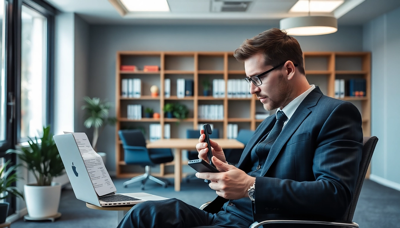 Headhunter Saarbrücken in einem modernen Büro, konzentriert auf die Vermittlung von Fachkräften.