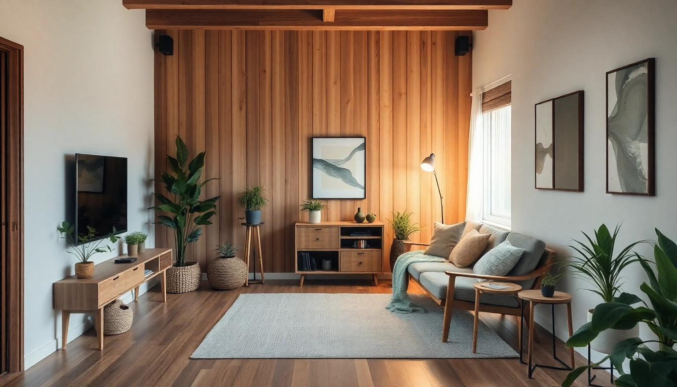 Ein modern gestalteter Wohnraum zeigt kreative Raumgestaltung mit harmonischer Lichtatmosphäre.