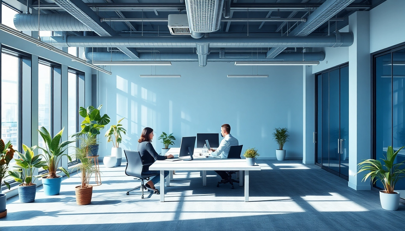 Headhunter Köln: Ein modernes Büro mit einem engagierten Team von Recruitern in einer professionellen Umgebung.