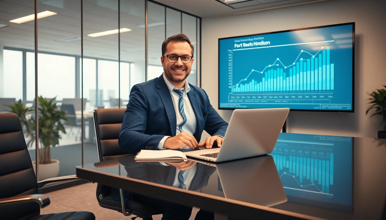 Headhunter IT in einem modernen Büro, der Kandidaten erfolgreich rekrutiert.