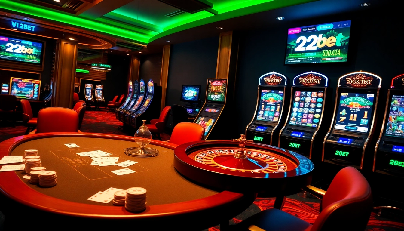 Experience the thrill of 20bet online casino with vibrant roulette and poker action.
