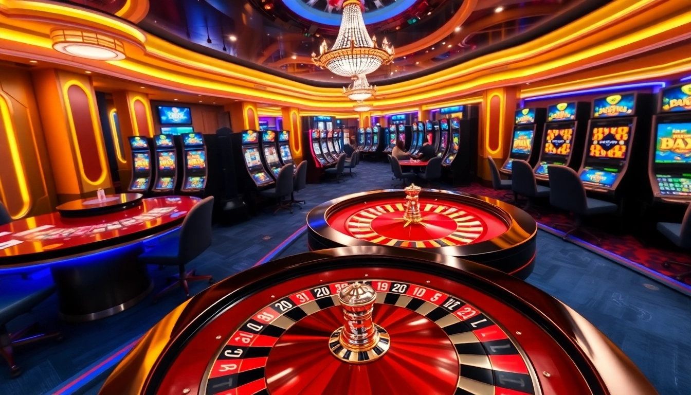 Experience the excitement of TG88 with vibrant roulette tables and thrilling slot machines.