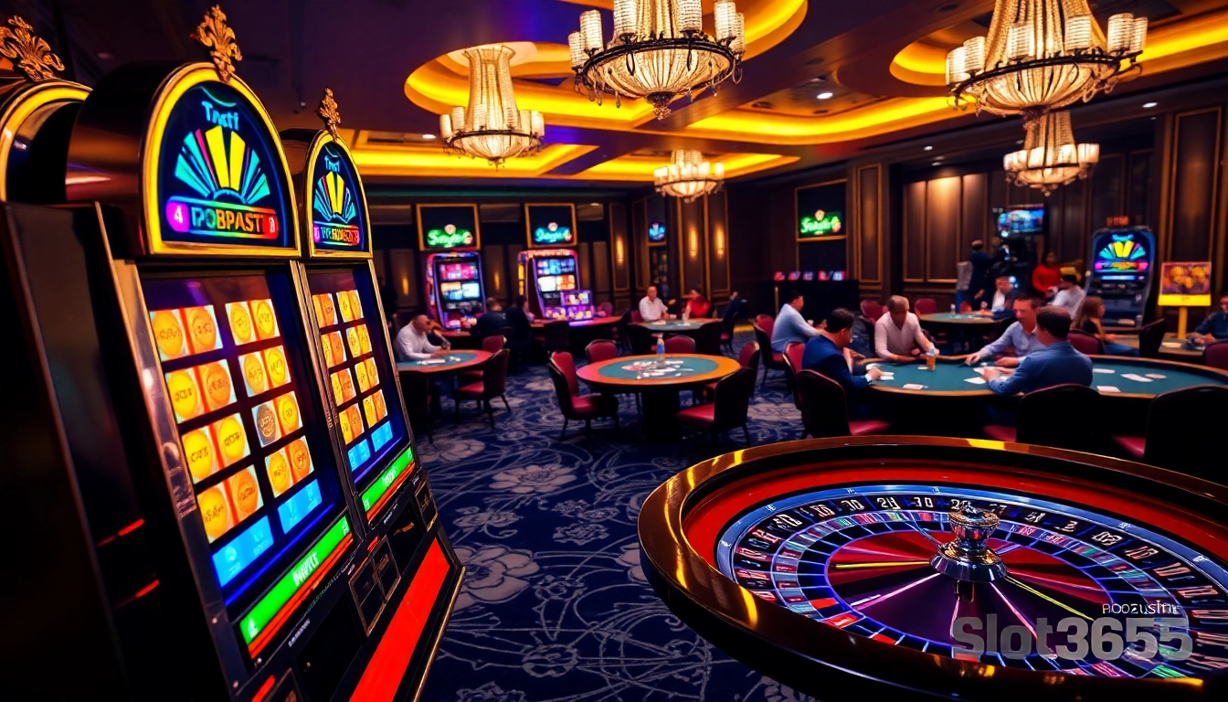 Engage in thrilling gameplay at slot365 with vibrant slots and exciting table games.