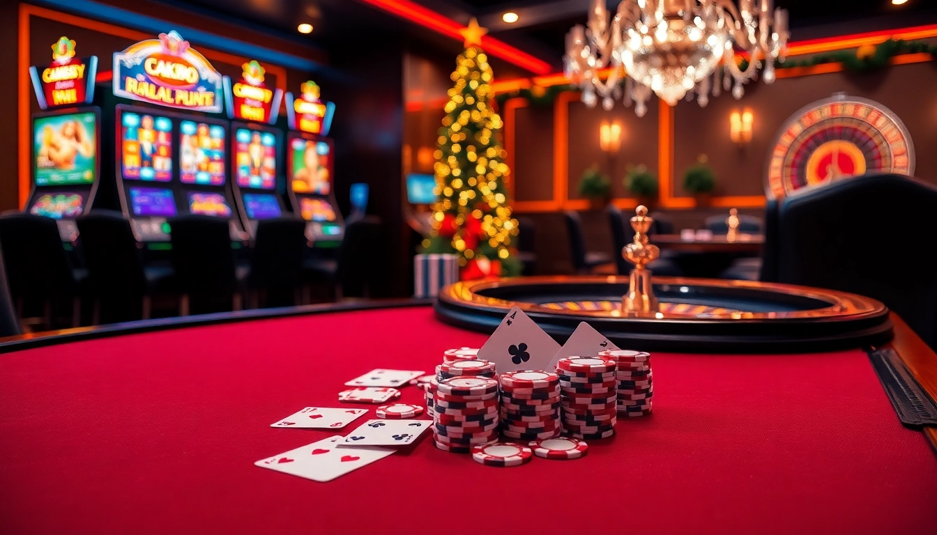 Experience the thrill of gambling with Link vào GK88 featuring a vibrant casino scene