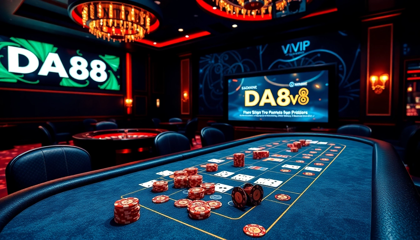 Experience the thrill of DA88 VIP with exciting games and luxurious casino ambiance.