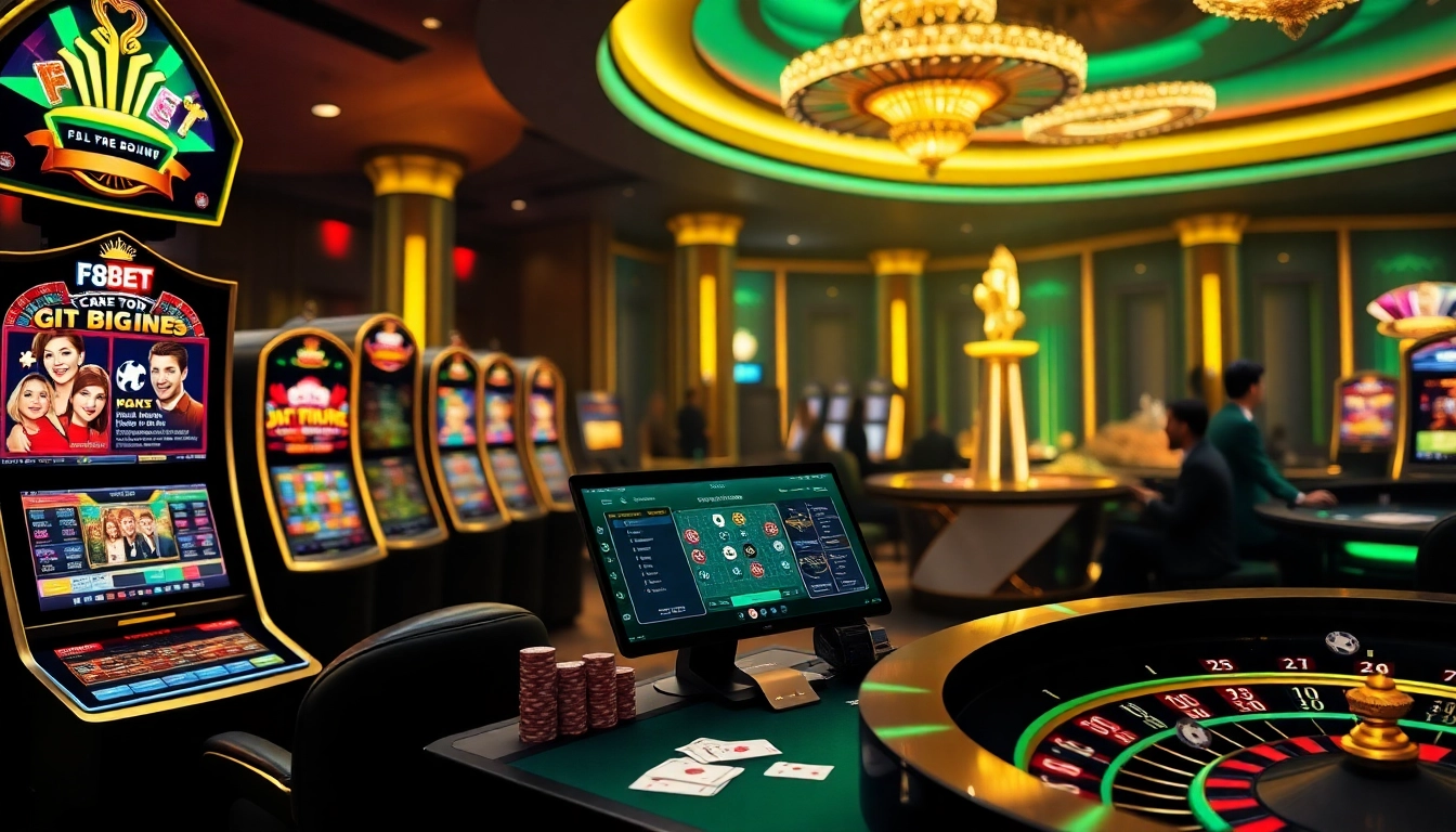 Experience the excitement of gambling at F8BET with dynamic games and engaging visuals.