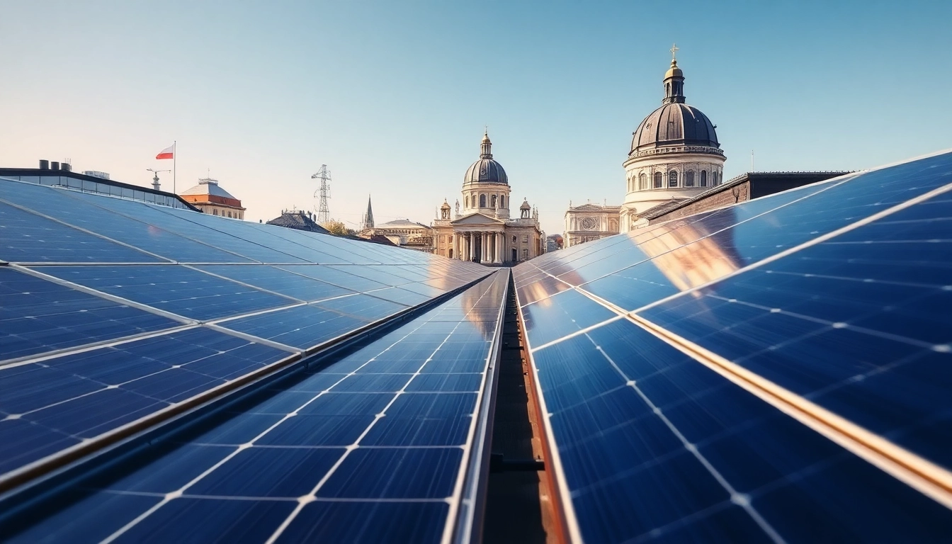 Solar Wien zeigt moderne Solaranlagen in Wien mit energieeffizienten Photovoltaiksystemen.