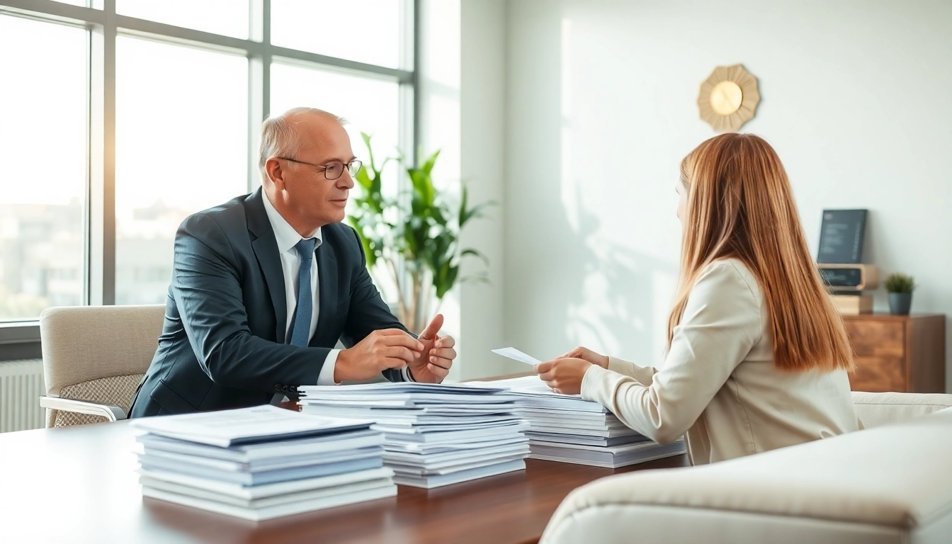 Breathable environment showcasing a Headhunter Schweiz facilitating candidate interactions.