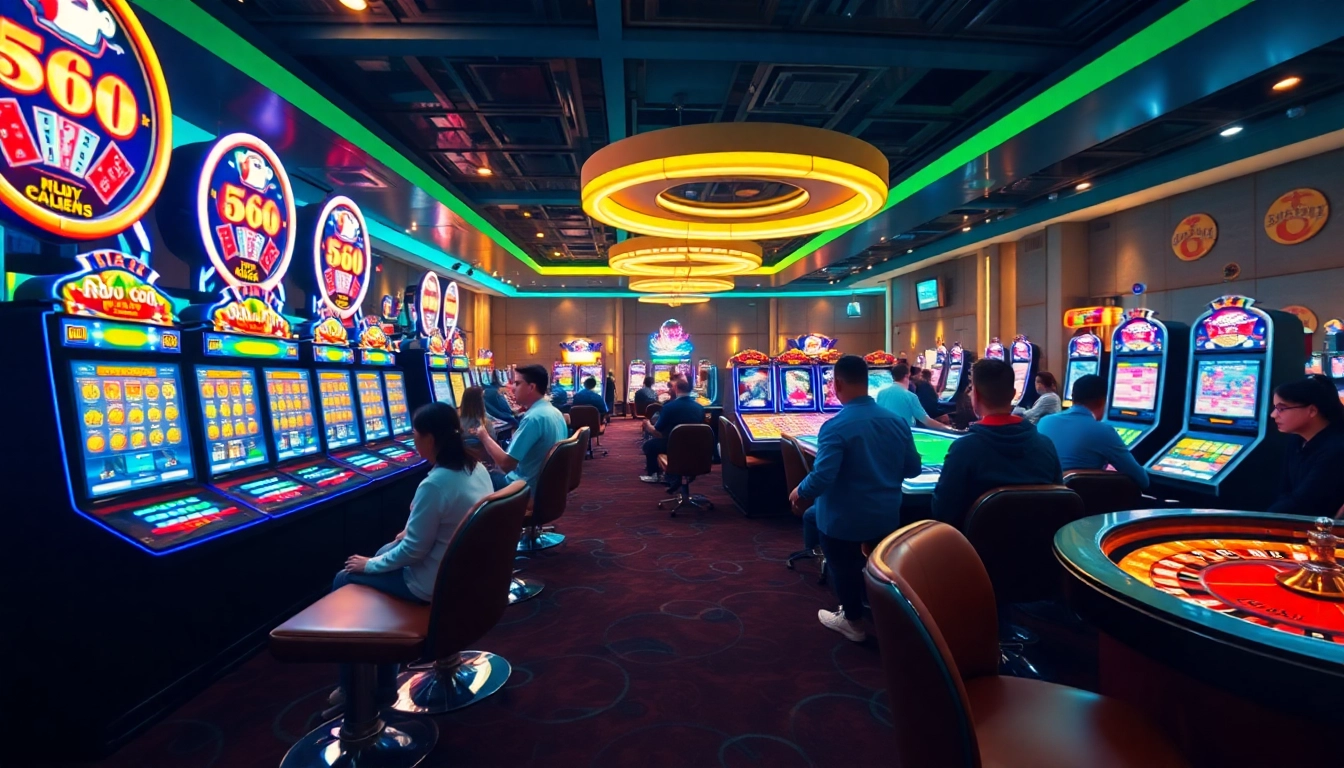 8kbet online gaming experience featuring vibrant casino atmosphere and engaging players.