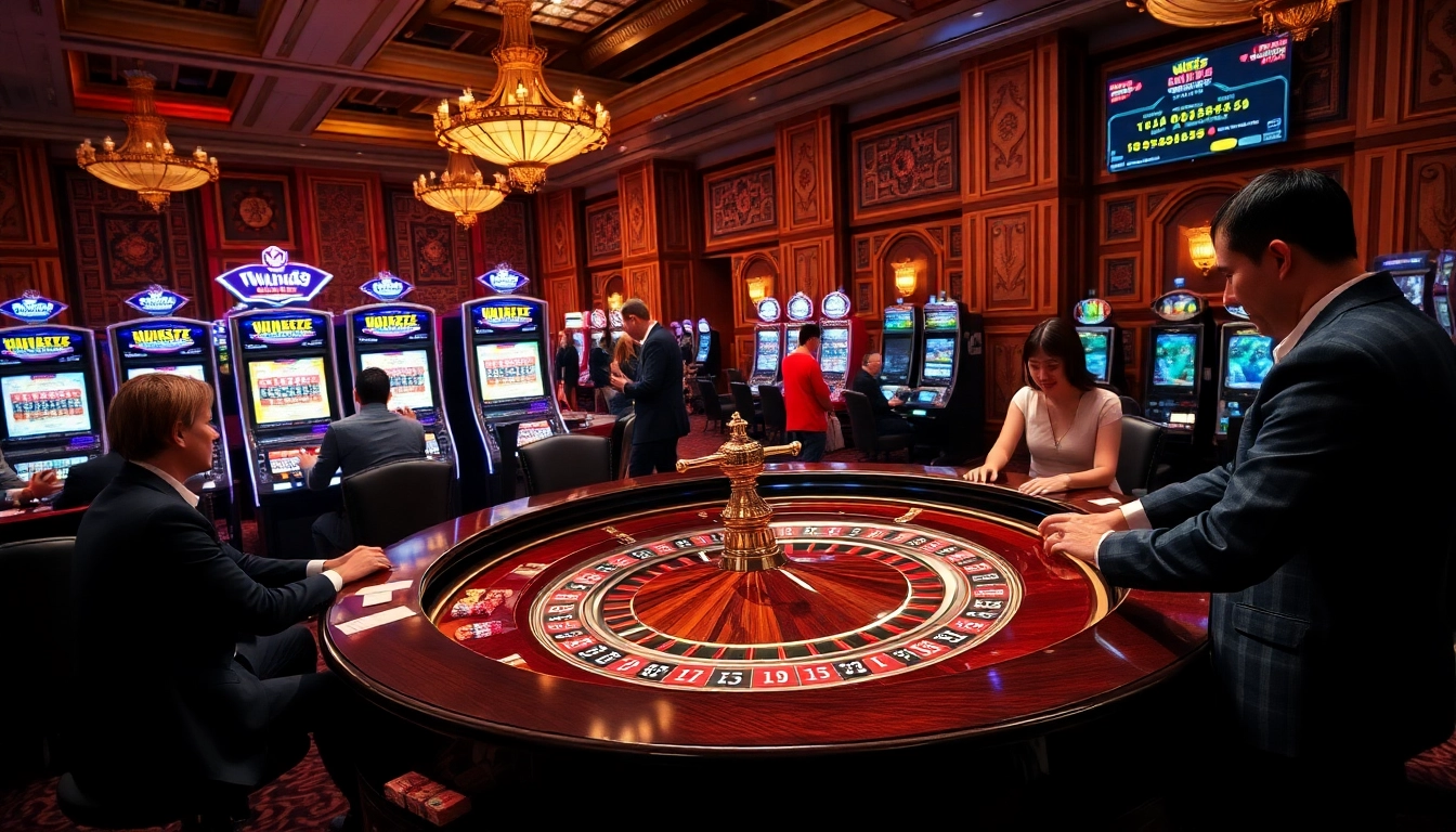 Experience the thrill of betting at NHÀ CÁI SC88 with vibrant casino games and rich ambiance.
