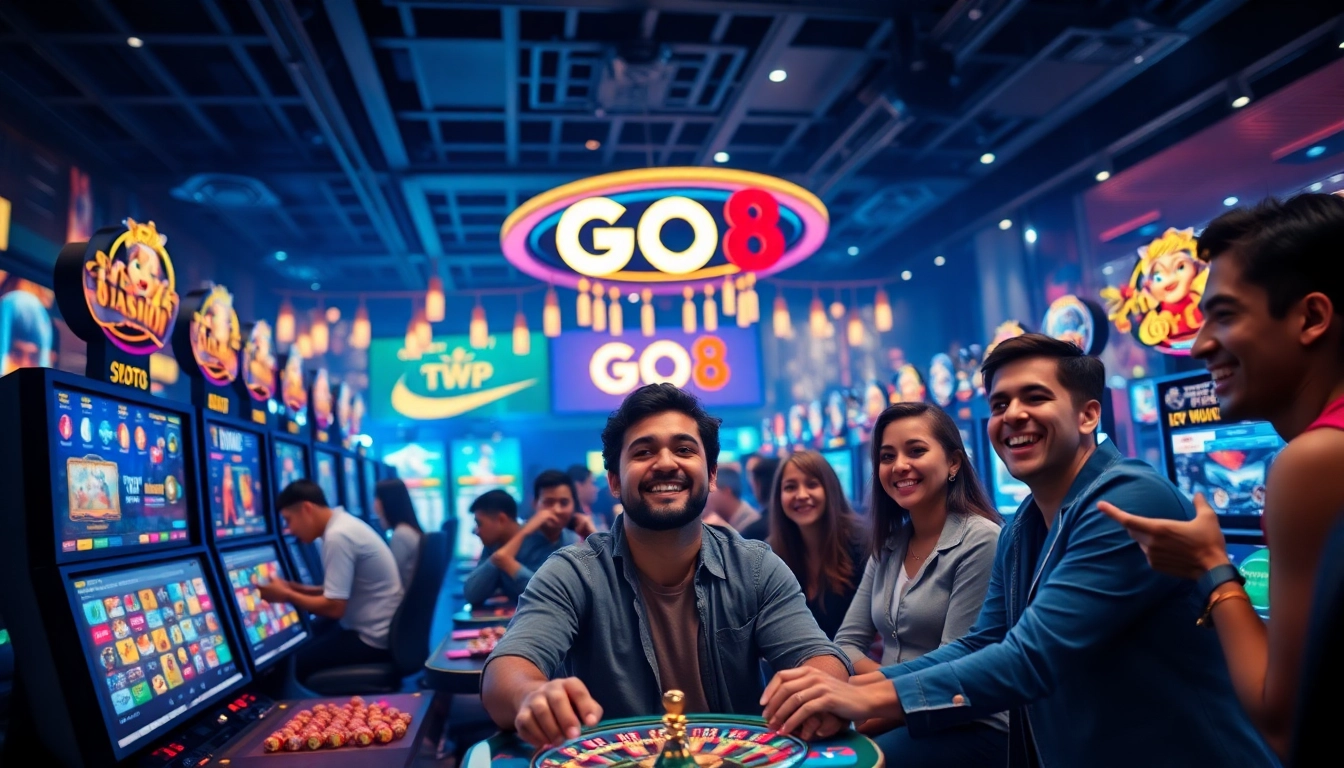 Experience the online gambling excitement with GO8, featuring diverse games and a modern interface at https://go8s.bio/.