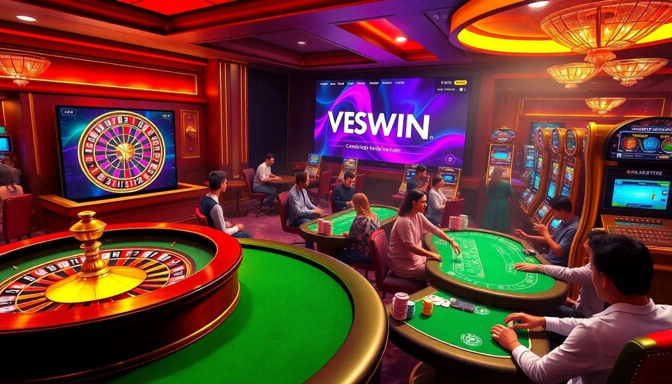Players enjoy the dynamic VSWIN online casino experience with vibrant games and exciting betting options.