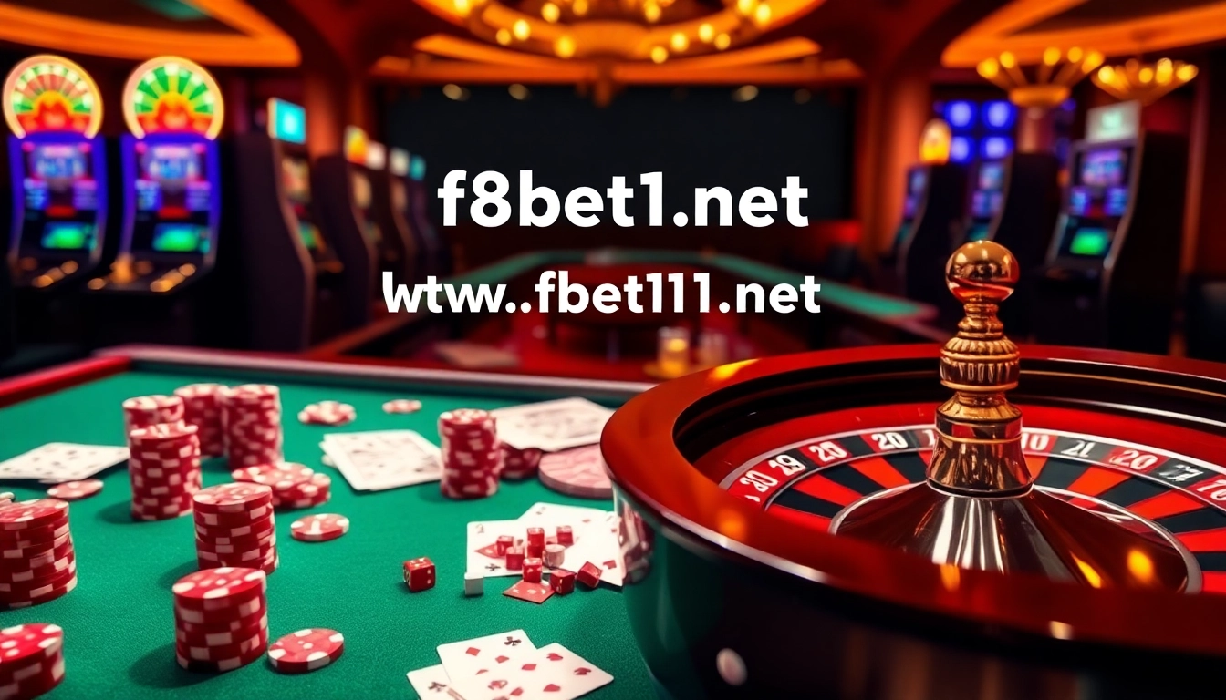 Experience thrilling gambling action at https://f8bet11.net/ with vibrant casino tables and engaging games.